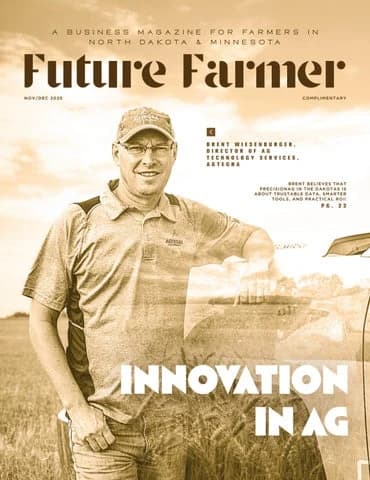Future Farmer Nov/Dec 2025 cover: Innovation in Ag with Brent Wiesenburger of Agtegra