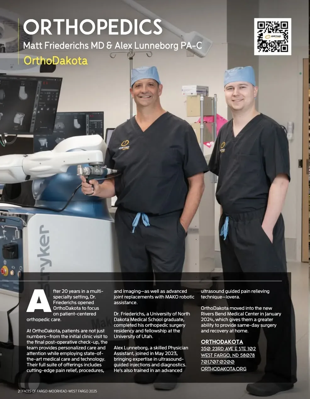 Face of Orthopedics: OrthoDakota