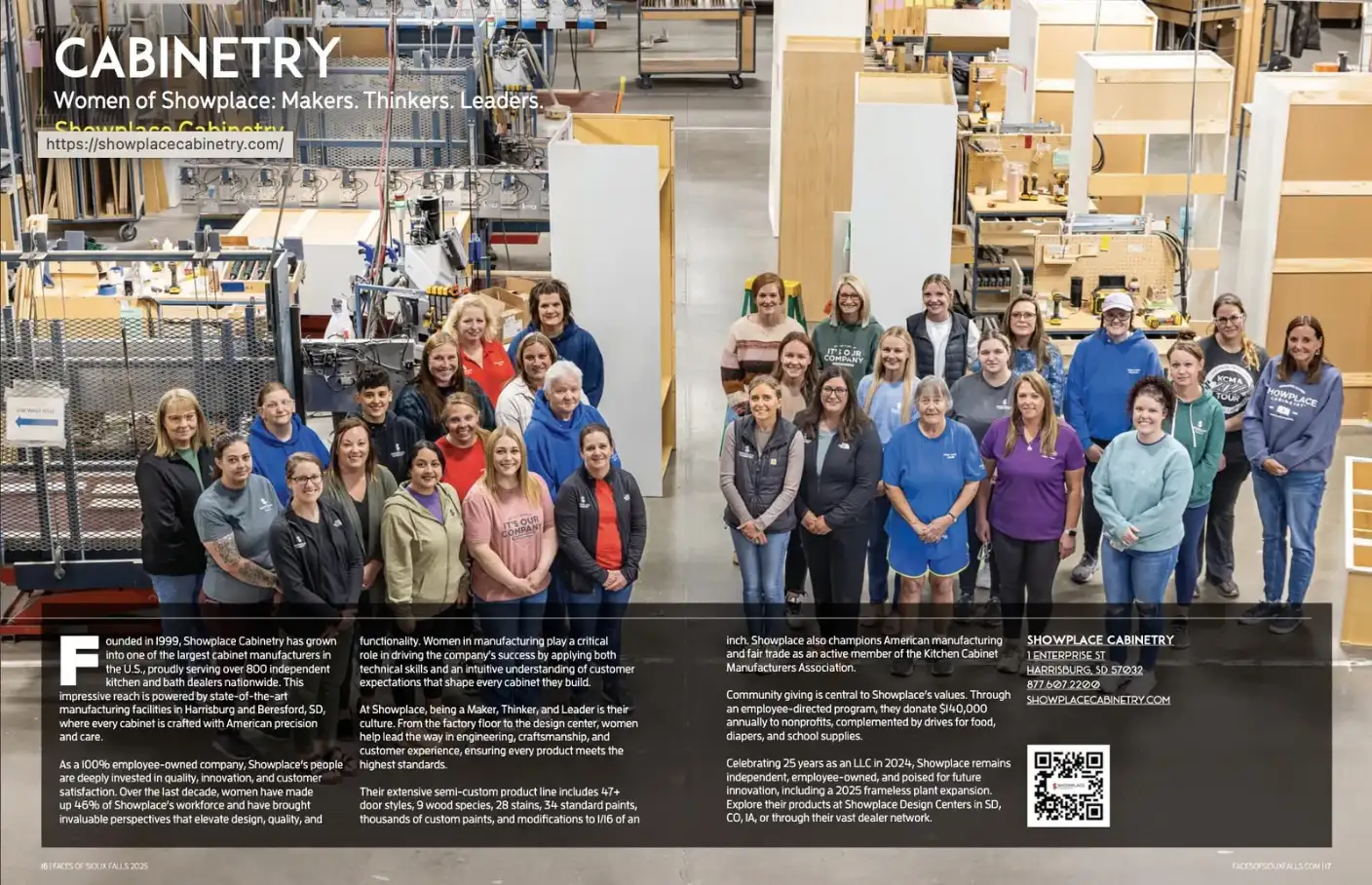 Face of Cabinetry, Showplace Cabinetry, sioux-falls 2025
