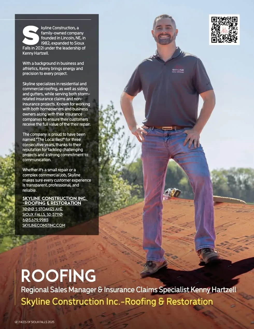 Face of Roofing: Skyline Construction