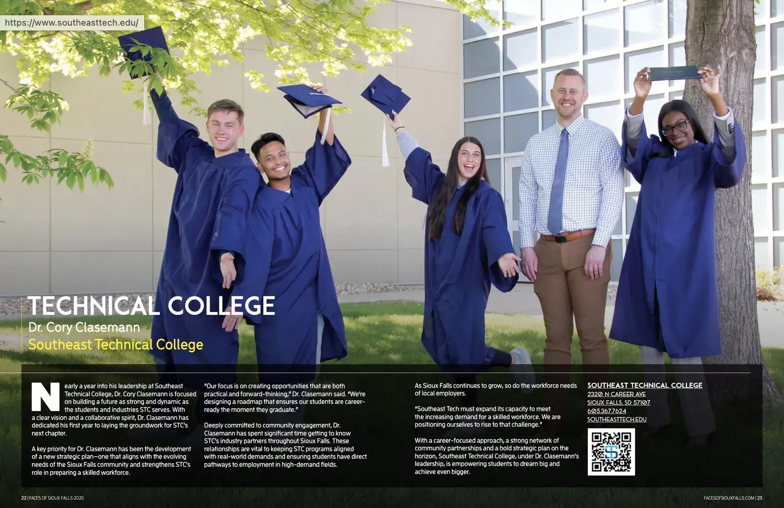 Southeast Technical College. Faces of sioux-falls, 2025.