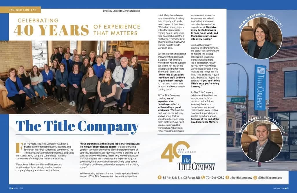 The Title Company, Fargo Inc, 1