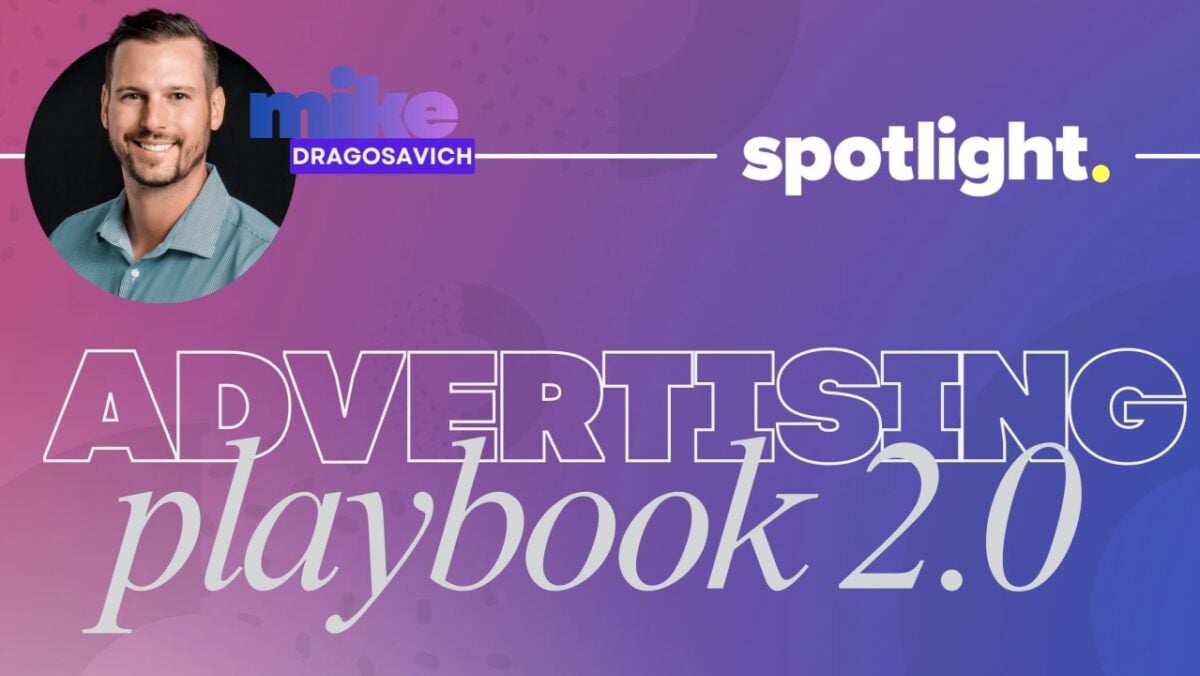 Advertising Playbook Promotional Graphic.