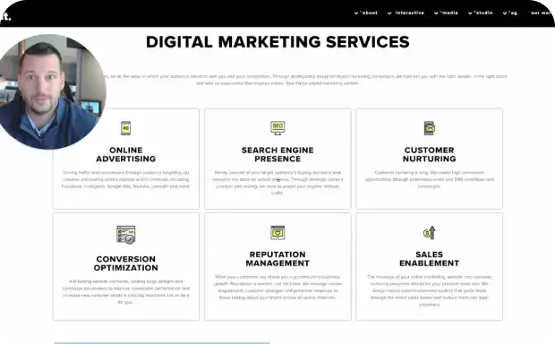 A Screenshot Of A Website