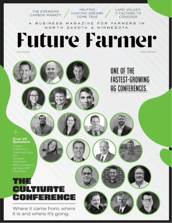 a cover of a magazine