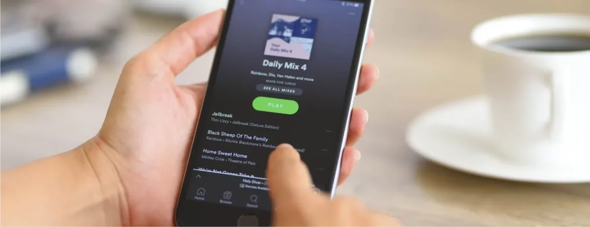 A Hand Holding A Cell Phone