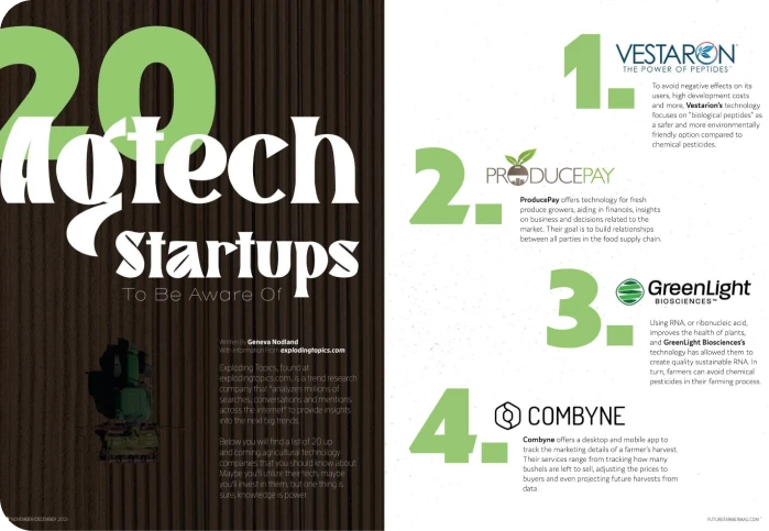 a brochure with text and images