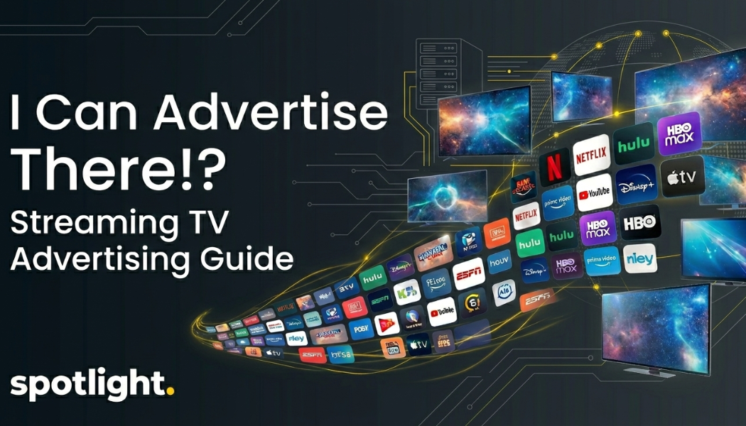 Streaming TV advertising guide promotional image