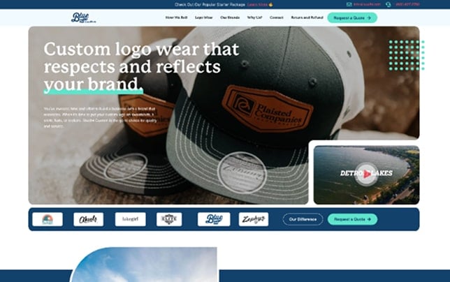 Website Design Overview New Blue Snap Min