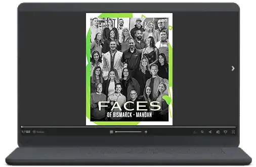 a group of people on a laptop