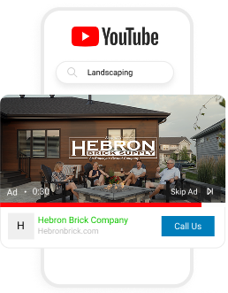 YouTube ad for Hebron Brick Company