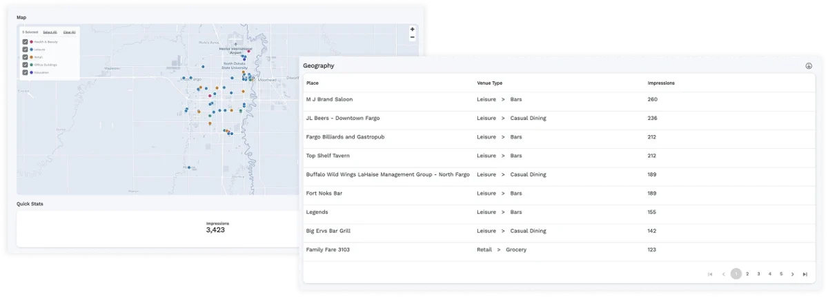 Map With Data Table Overview