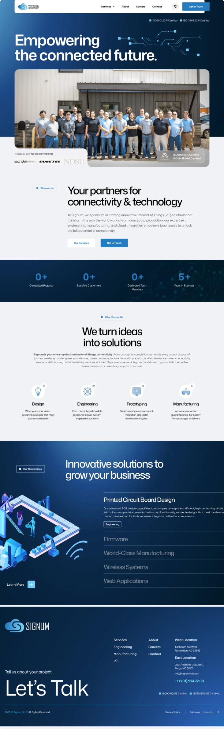 Website Design - Website Design Signum Website