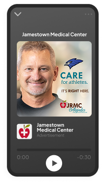 Advertisement for Jamestown Medical Center