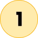 Large Yellow Circle With Number One