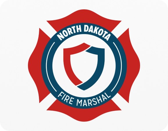 A Red And Blue Logo