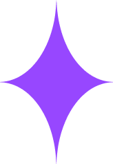 A Purple Diamond Shaped Object