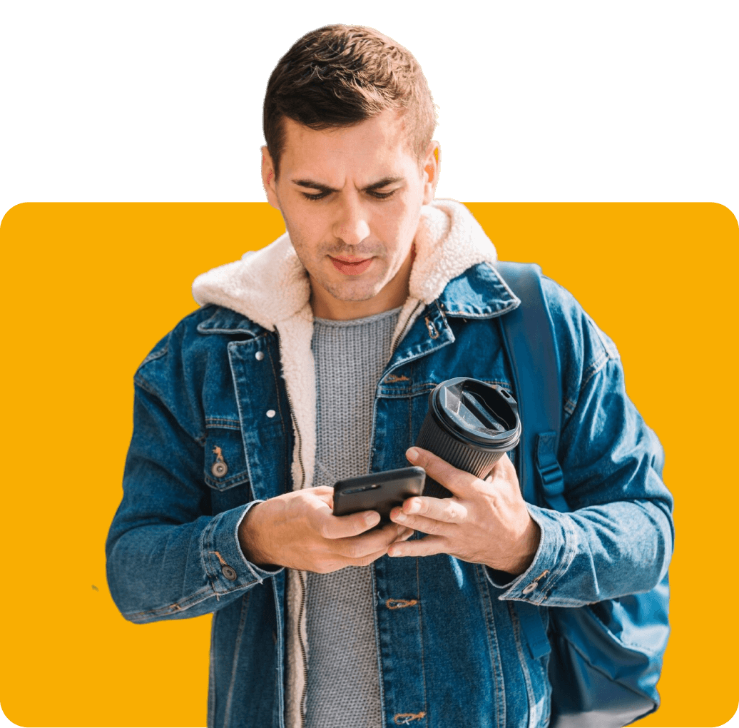 Man Holding A Camera